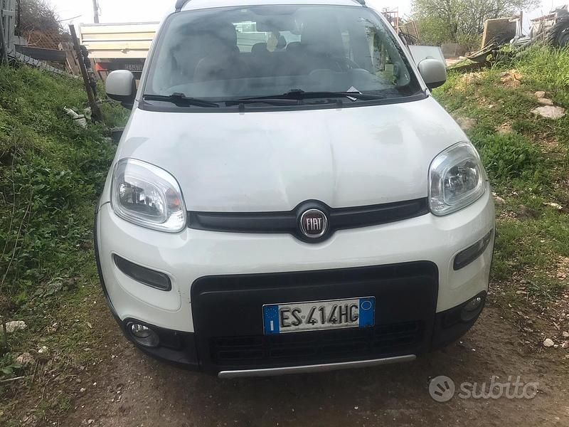 Usata Fiat Panda 4x4 95 CV (69 kW) 2013 Bianco Utilitaria