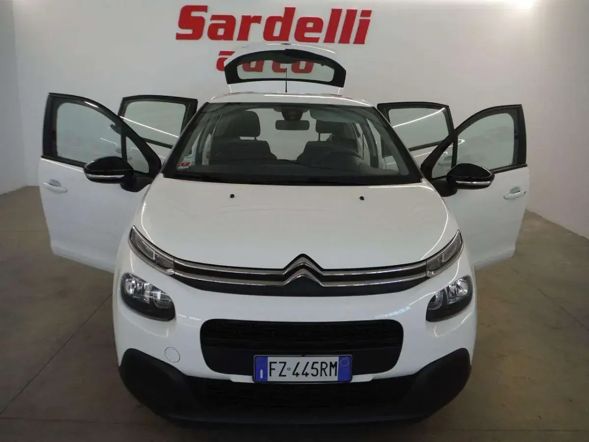 Usata Citroën C3 102 CV (75 kW) 2019 Bianco Utilitaria