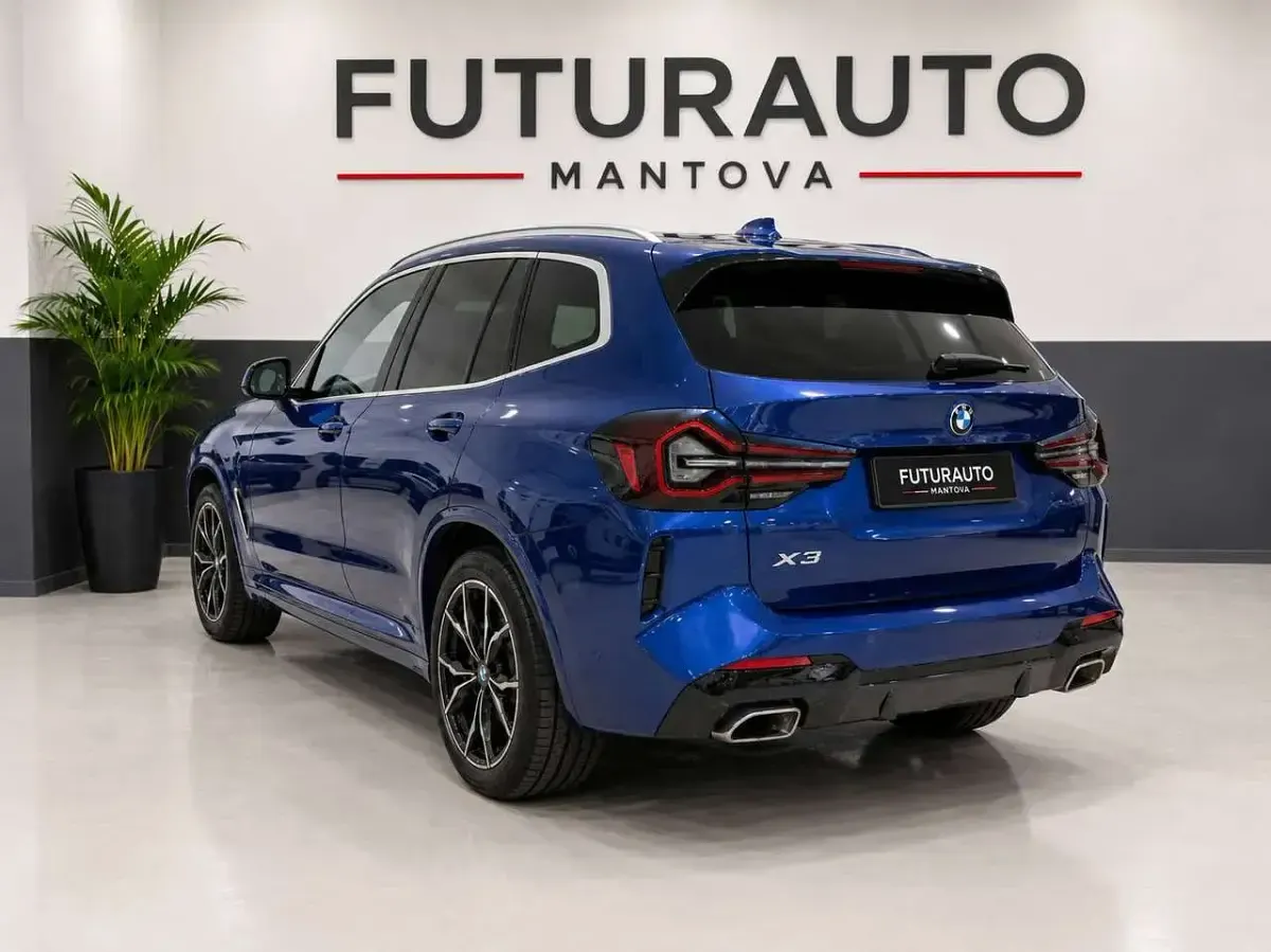 Usata BMW X3 M Sport 184 CV (135 kW) 2023 Blu/azzurro SUV