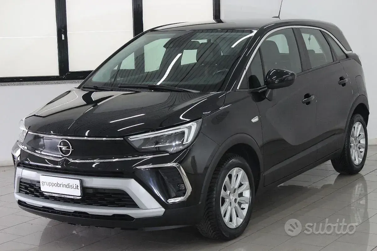 Usata Opel Crossland S 120 CV (88 kW) 2021 Nero SUV