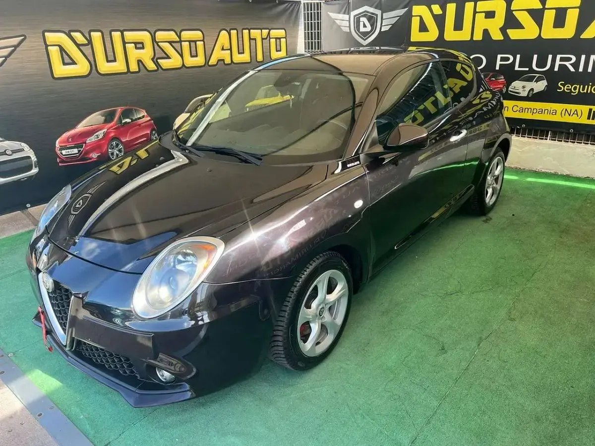 Usata Alfa Romeo MiTo Distinctive 95 CV (69 kW) 2017 Nero Utilitaria