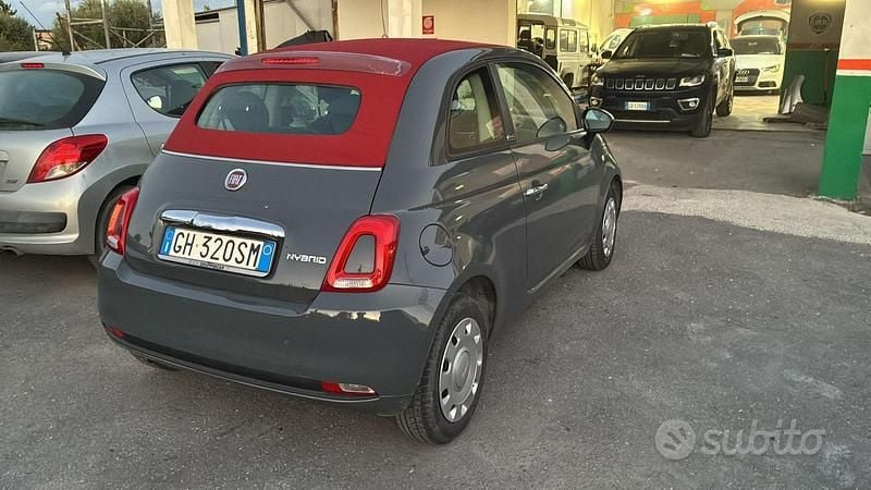 Usata Fiat 500 2022 Grigio Cabrio