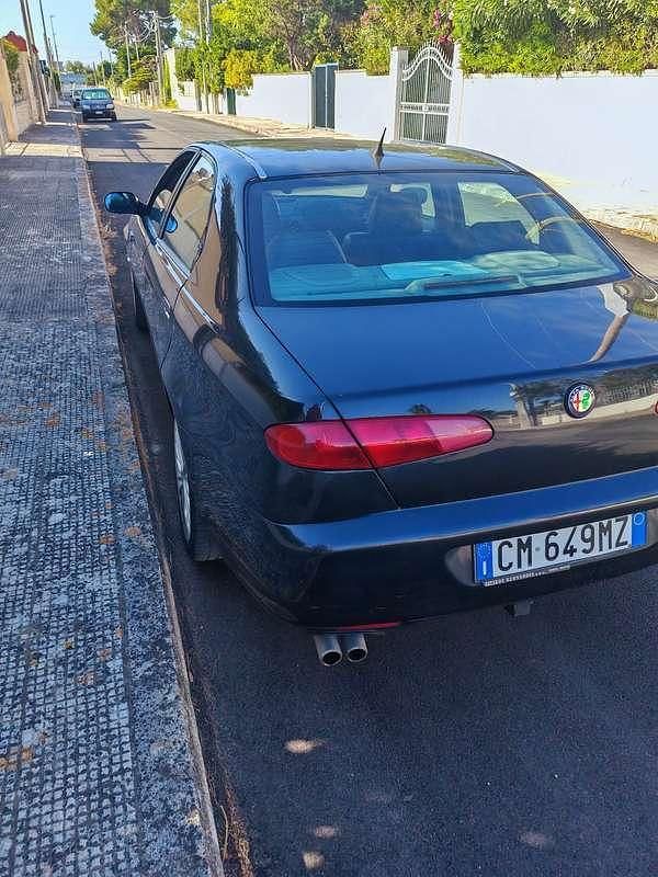 Usata Alfa Romeo 166 Progression 220 CV (161 kW) 2004 Nero Berlina