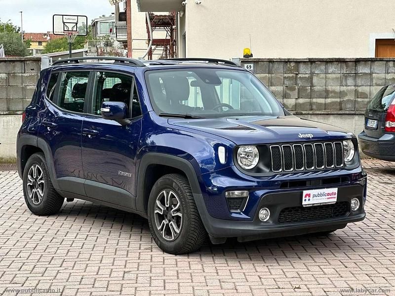 Usata Jeep Renegade Longitude 120 CV (88 kW) 2019 Blu/azzurro SUV