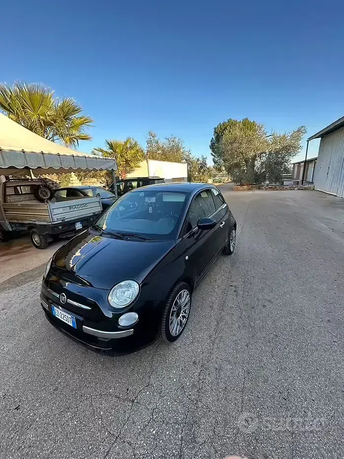 Usata Fiat 500 69 CV (50 kW) 2015 Nero Berlina