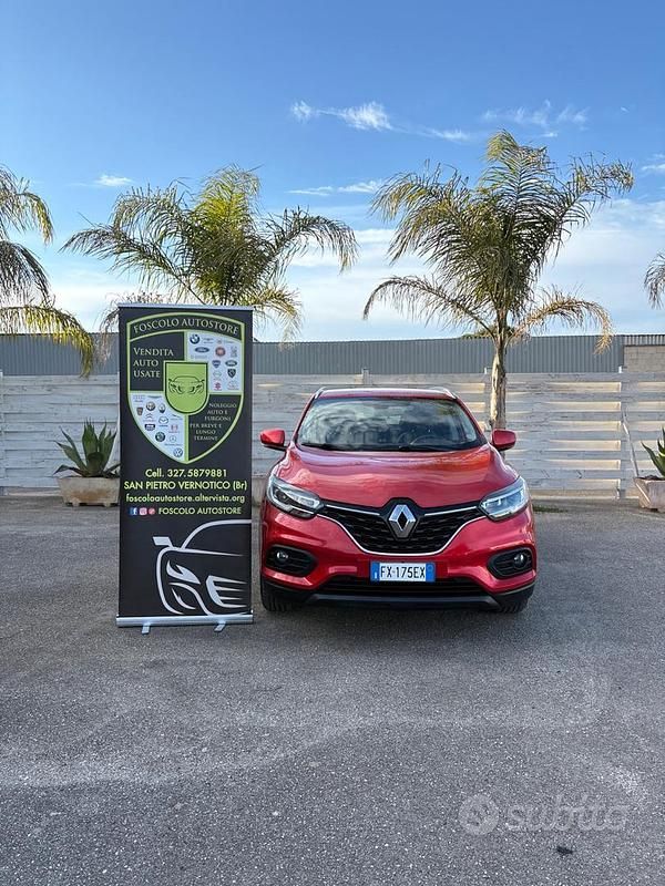 Usata Renault Kadjar 116 CV (85 kW) 2019 Rosso SUV
