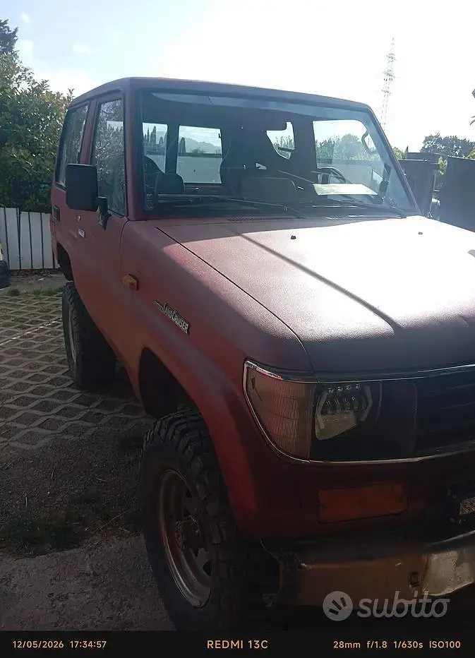 Usata Toyota Land Cruiser 90 CV (66 kW) 1993 Rosso SUV