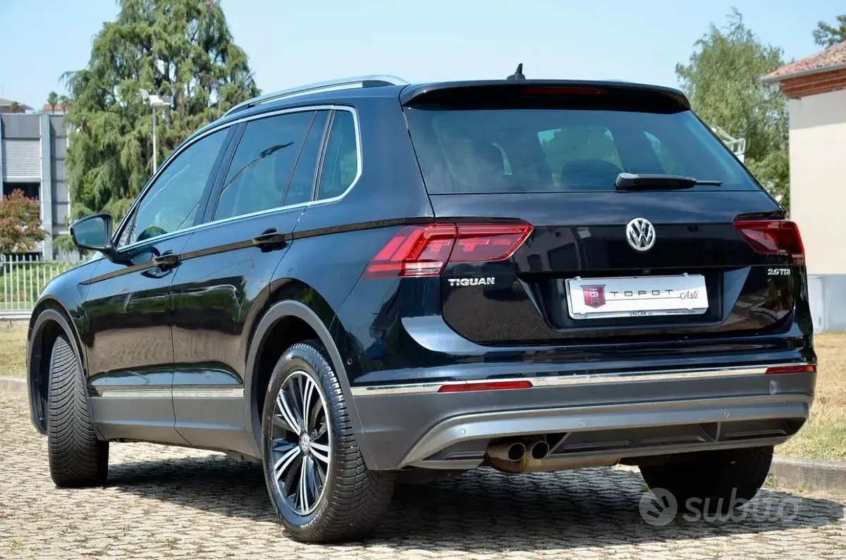 Usata VW Tiguan Executive 150 CV (110 kW) 2017 Nero SUV