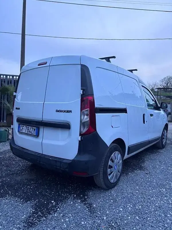 Usata Dacia Dokker 109 CV (80 kW) 2021 Bianco Monovolume