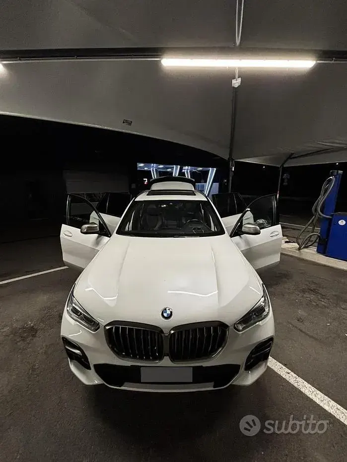 Usata BMW X5 M Sport 400 CV (294 kW) 2021 Bianco SUV