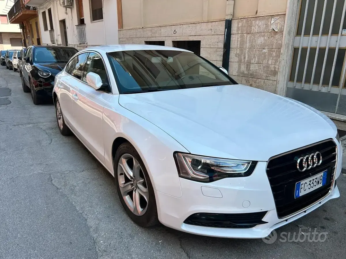 Usata Audi A5 190 CV (139 kW) 2016 Bianco Coupé