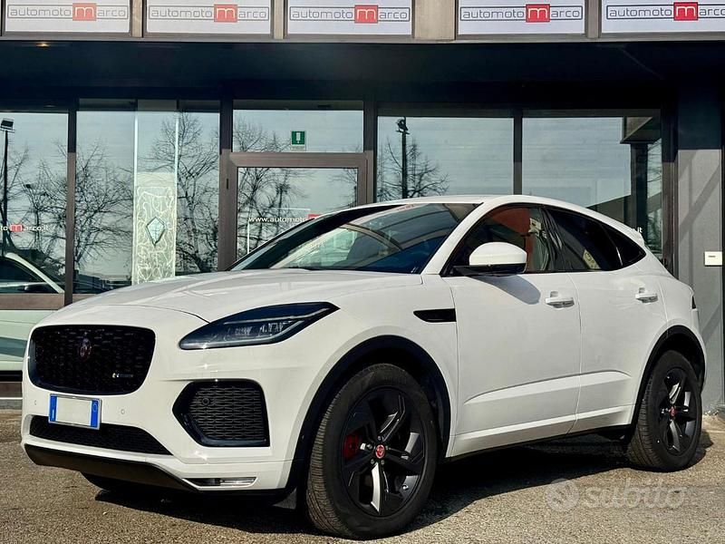 Usata Jaguar E-Pace R-Dynamic 160 CV (117 kW) 2021 Bianco SUV
