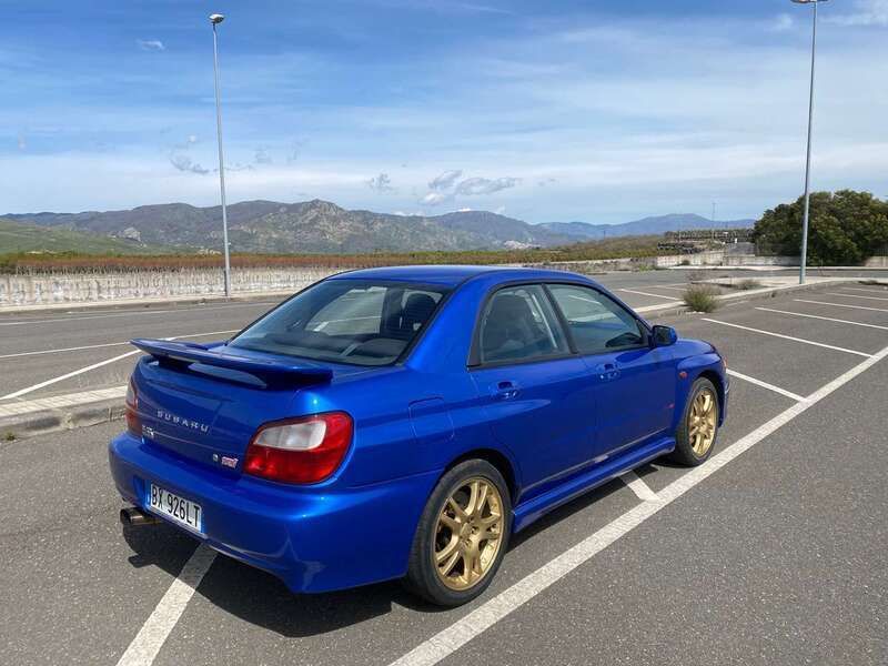 Usata Subaru Impreza 267 CV (196 kW) 2003 Blu/azzurro