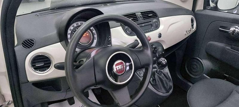 Usata Fiat 500C 69 CV (50 kW) 2012 Bianco Cabrio