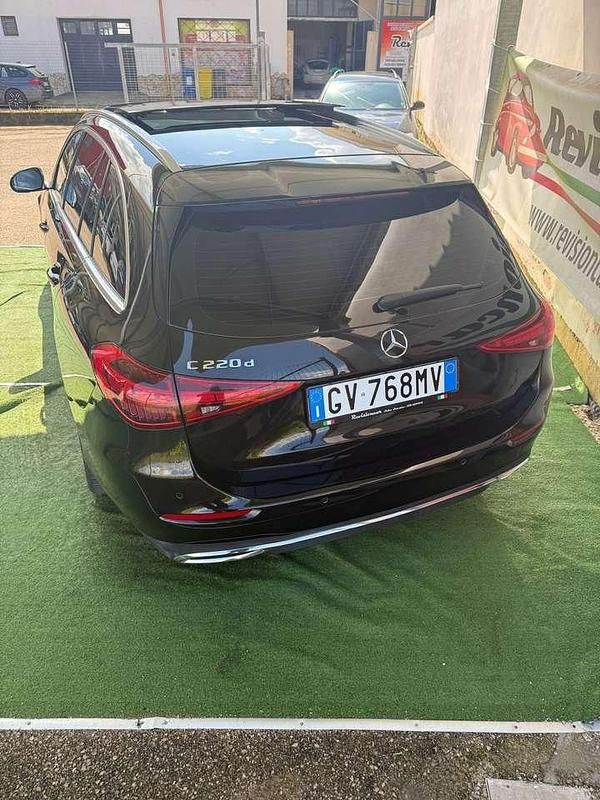 Usata Mercedes C220 Business 200 CV (147 kW) 2022 Nero ossidania Station wagon