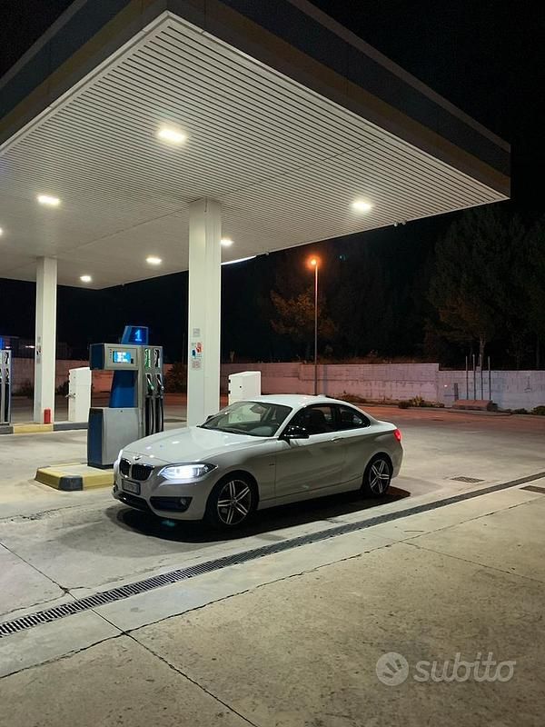 Usata BMW 218 Comfort Edition 2015 Bianco Coupé