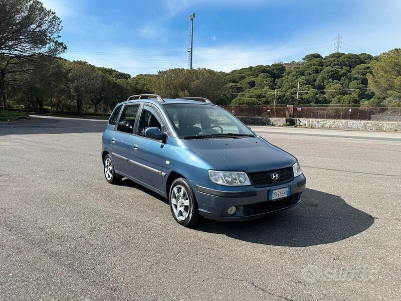 Usata Hyundai Matrix Style 110 CV (80 kW) 2006 Blu/azzurro Monovolume