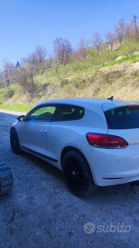 Usata VW Scirocco 200 CV (147 kW) 2008 Bianco Coupé