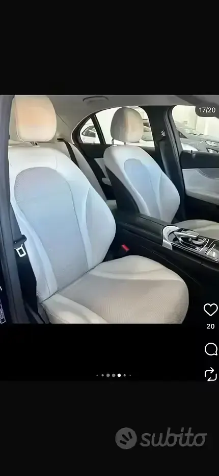 Usata Mercedes C220 95 CV (69 kW) 2015 Blu Berlina