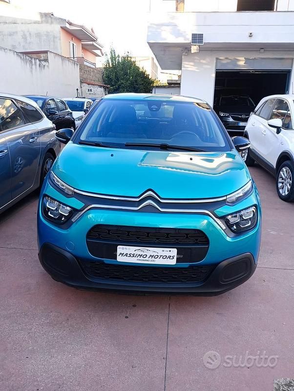 Blu Usata 2021 Citroën C3 Feel Tre volumi | 7990 € (Super prezzo) - Immagine 1/4