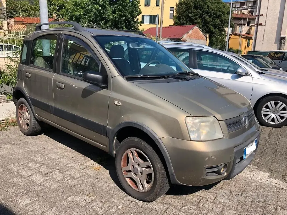 Usata Fiat Panda 4x4 Climbing 69 CV (50 kW) 2008 Marrone Utilitaria