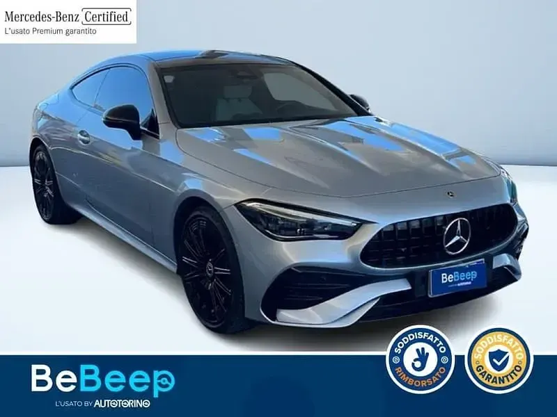 Usata Mercedes CLE220 Advanced Plus 197 CV (144 kW) 2024 Argento metallizzato Coupé