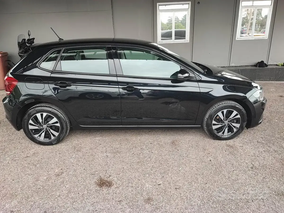 Usata VW Polo Highline 95 CV (69 kW) 2019 Nero Utilitaria