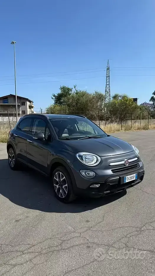 Usata Fiat 500X 140 CV (102 kW) 2016 Grigio SUV
