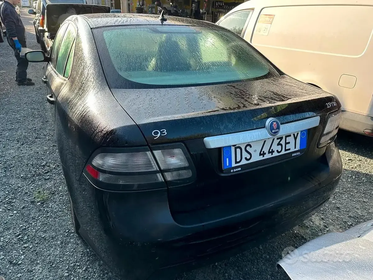 Usata Saab 9-3 Aero 180 CV (132 kW) 2008 Nero Berlina