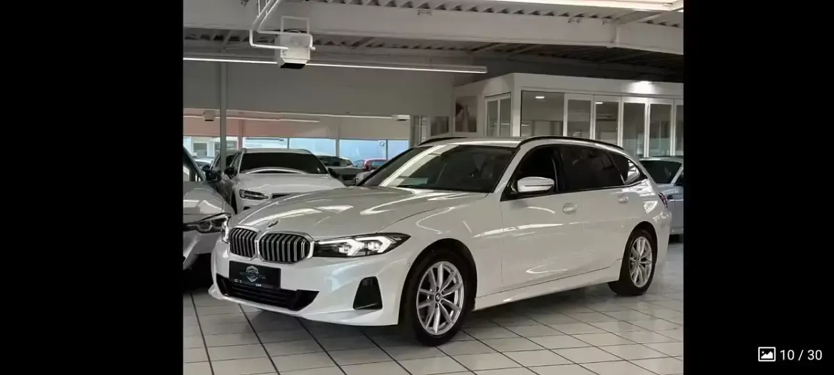 Usata BMW 320 Shadowline 190 CV (139 kW) 2023 Bianco Station wagon