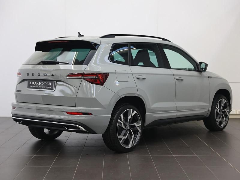 Usata Skoda Karoq SportLine 150 CV (110 kW) 2025 Grigio acciaio SUV