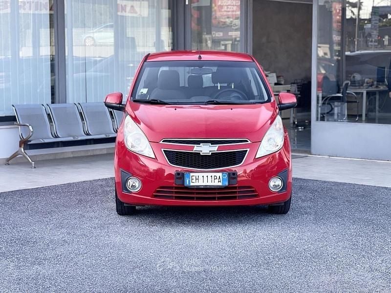 Usata Chevrolet Spark 68 CV (50 kW) 2011 Rosso Utilitaria