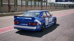 Usata Mercedes 190 204 CV (150 kW) 1988 Blu Berlina