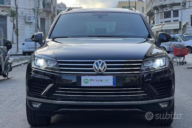 Usata VW Touareg Executive 204 CV (150 kW) 2017 Nero SUV