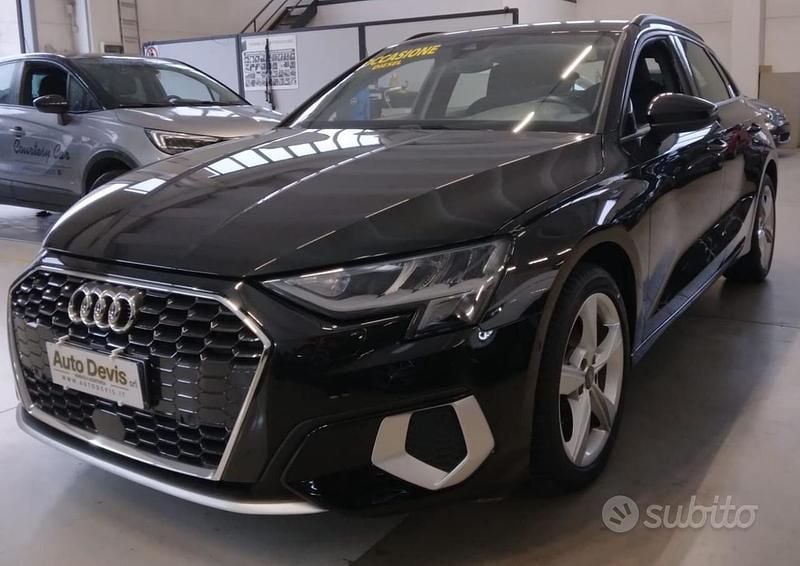 Usata Audi A3 Sport 150 CV (110 kW) 2024 Nero Berlina