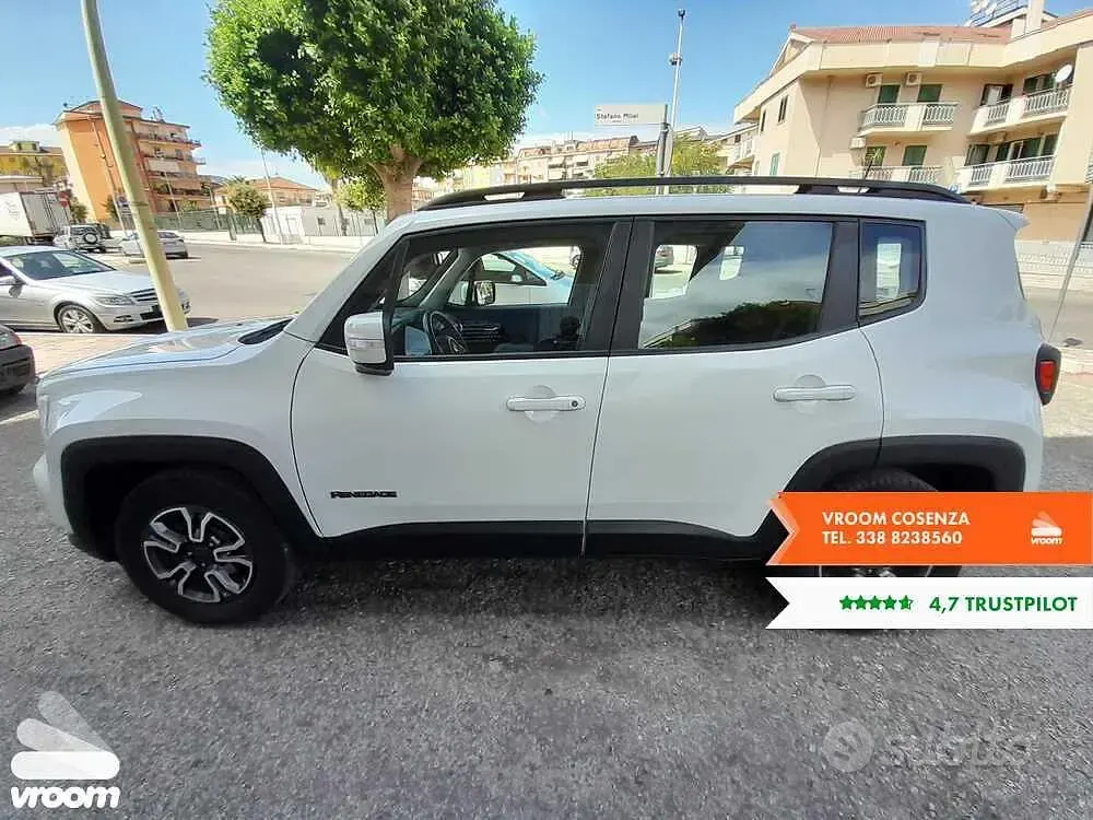 Begagnad Jeep Renegade Longitude 120 HK (88 kW) 2019 Vit SUV