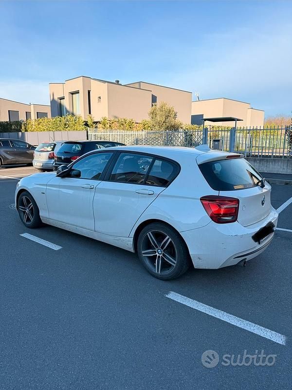 Usata BMW 118 M Sport 2014 Bianco Utilitaria