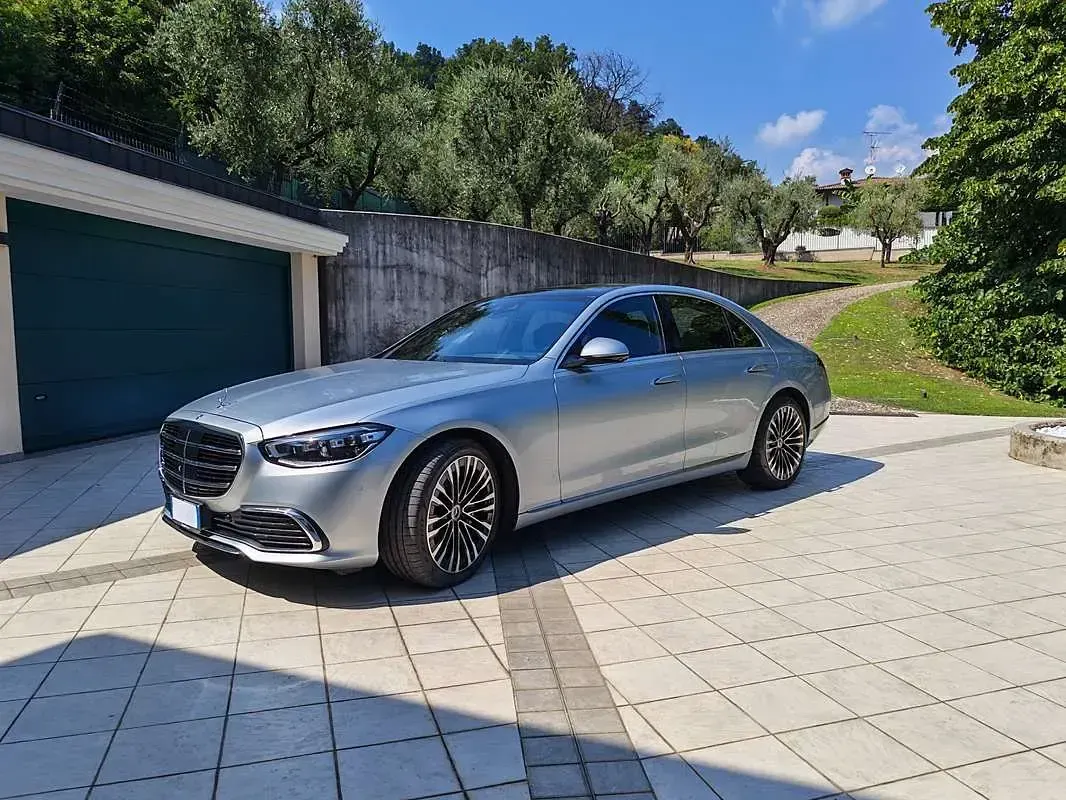 Usata Mercedes S500 Premium Plus 435 CV (319 kW) 2021 Argento Berlina