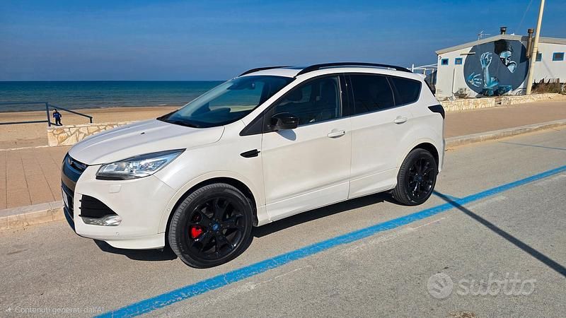 Usata Ford Kuga Titanium X 180 CV (132 kW) 2014 Bianco SUV
