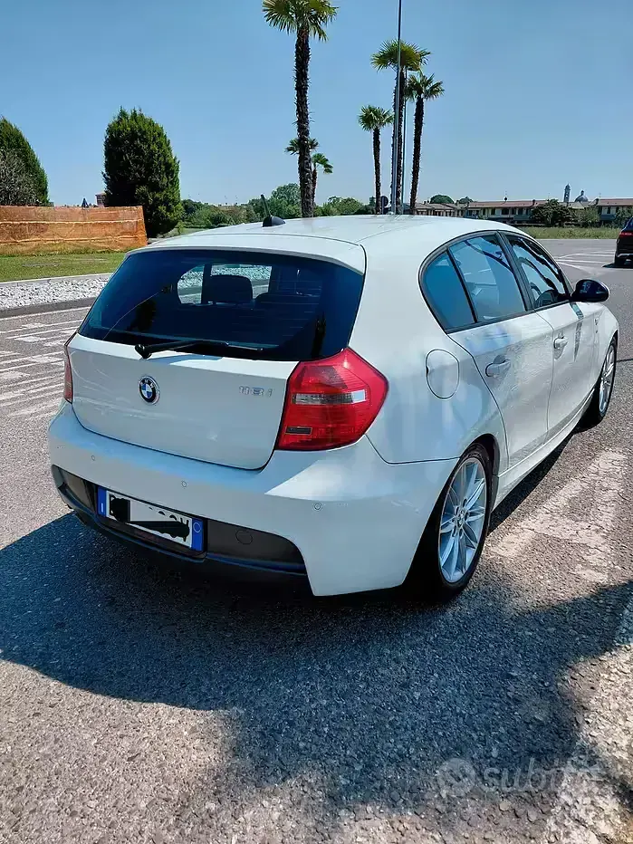 Usata BMW 118 M Sport 143 CV (105 kW) 2008 Bianco Utilitaria