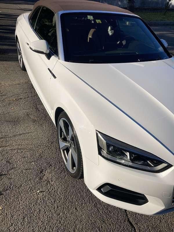 Usata Audi A5 Cabriolet Business 190 CV (139 kW) 2018 Bianco Cabrio