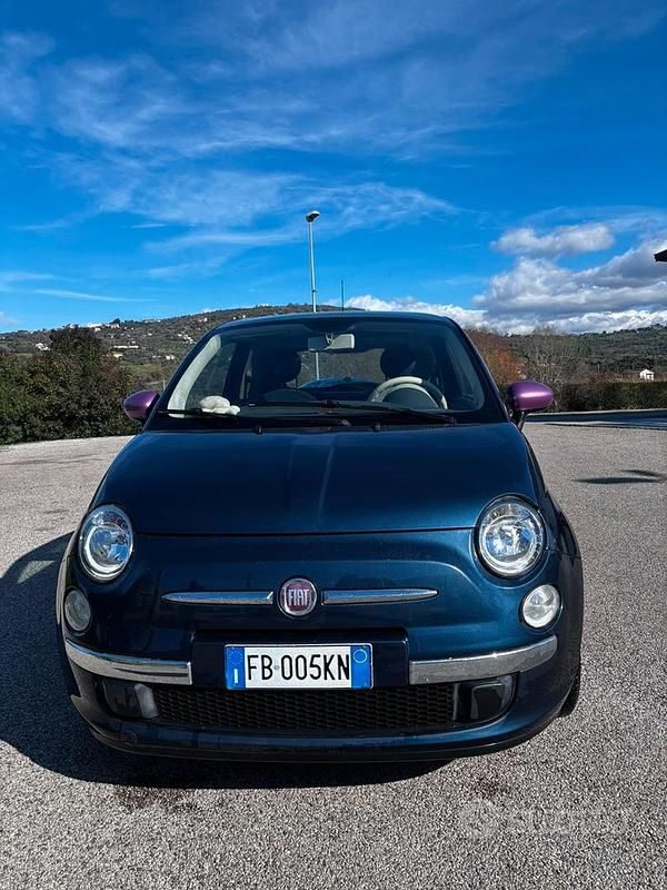 Usata Fiat 500 2008 Blu Berlina