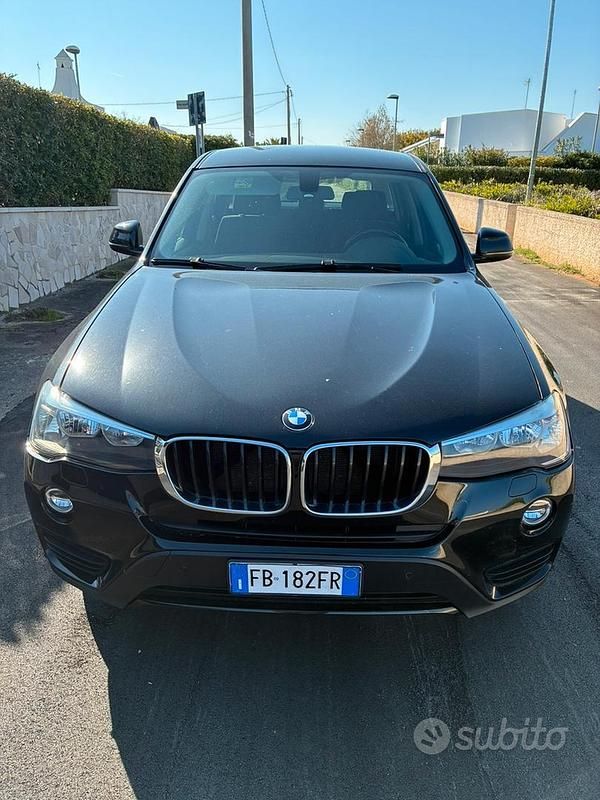Usata BMW X3 190 CV (139 kW) 2015 Nero SUV