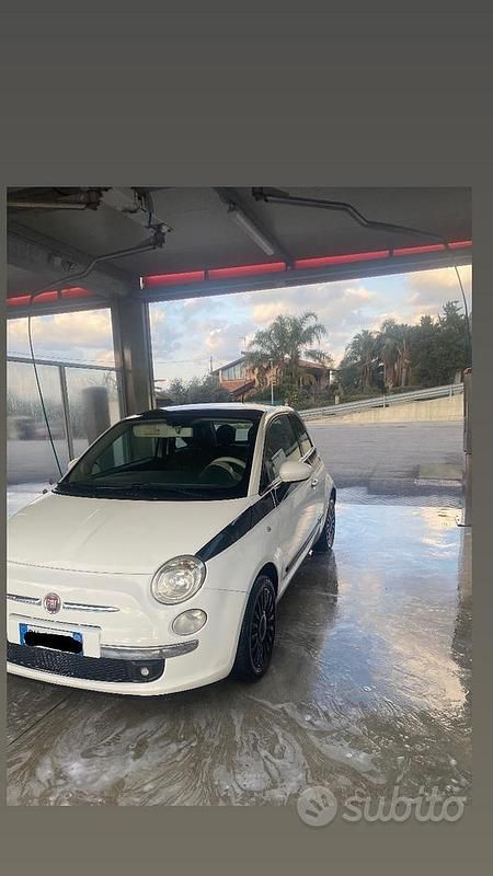 Usata Fiat 500 2010 Bianco Berlina