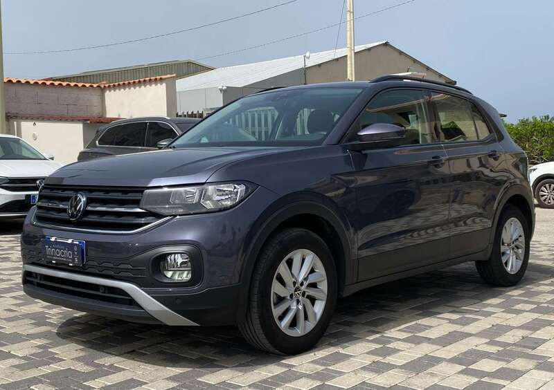Grigio Usata 2023 VW T-Cross Style SUV | 18.900 € (Buon prezzo) - Immagine 1/4