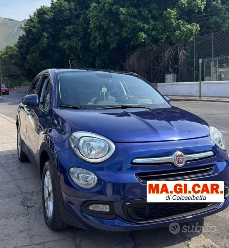 Usata Fiat 500X 95 CV (69 kW) 2018 Blu SUV