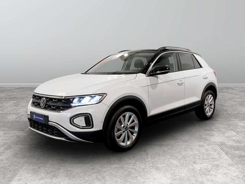 Nuova VW T-Roc Edition 150 CV (110 kW) 2025 Pure white nero SUV