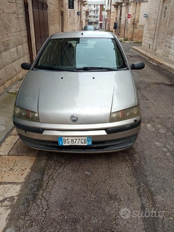 Usata Fiat Punto 2001 Grigio Utilitaria