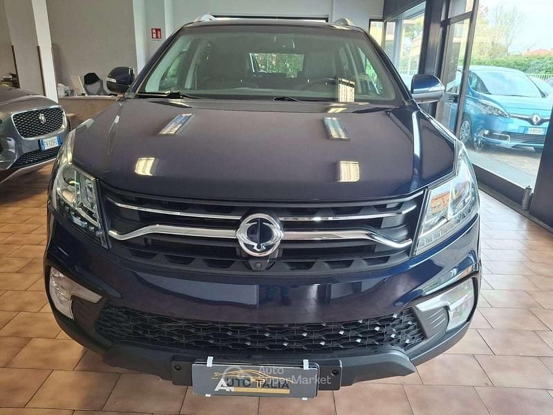 Usata Ssangyong (KGM) Korando Limited 150 CV (110 kW) 2017 Blu SUV