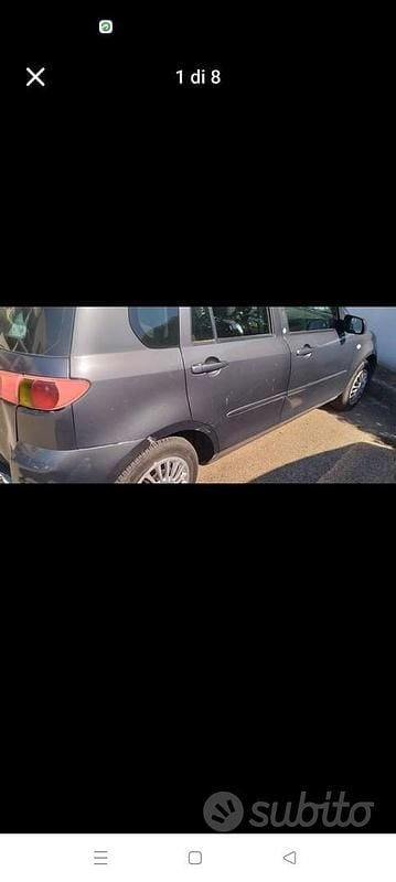 Usata Mazda 2 68 CV (50 kW) 2002 Grigio Monovolume